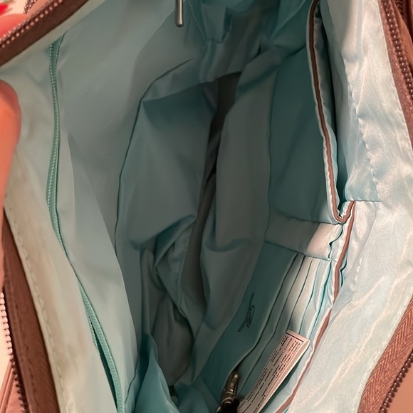 Travelon gray nylon anti theft purse - Picture 5 of 6